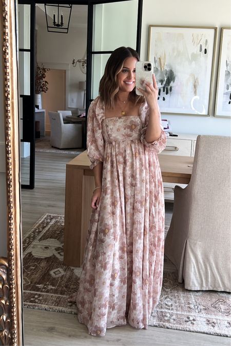 Wearing a small in fall maxi dress (ALEXA15 for 15% off at Impeccable Pig) // fall family photos, wedding guest dress, bump friendly // 


#LTKstyletip #LTKSeasonal #LTKfindsunder100