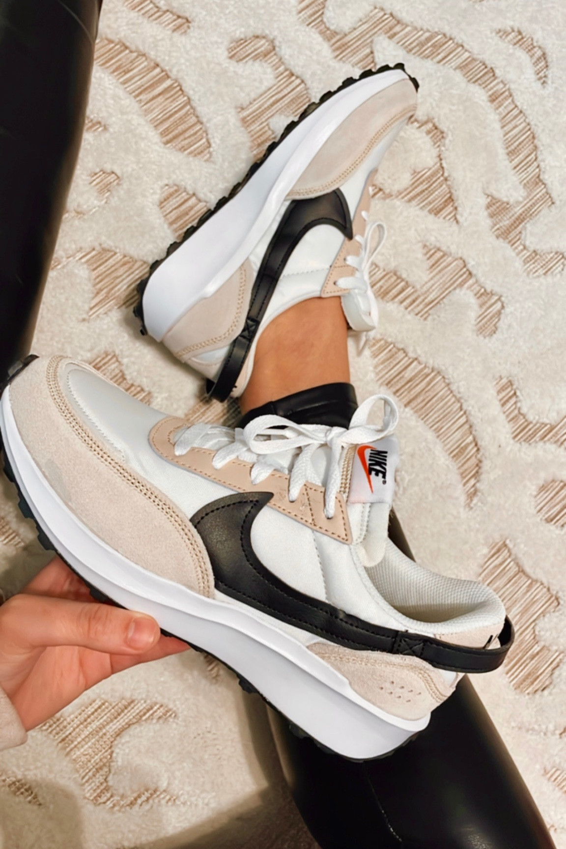 One of my pairs of Nikes, Waffle Debut sneakers. Love the suede detail on them, makes it so unique! These also come in other pretty colors!

#LTKfit #LTKunder100 #LTKGiftGuide