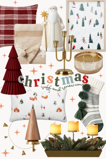 Christmas decor / Christmas home / holiday home / target Christmas / target finds / stocking / Christmas pillow / Christmas blanket / Christmas tree 

#LTKGiftGuide #LTKSeasonal #LTKHoliday