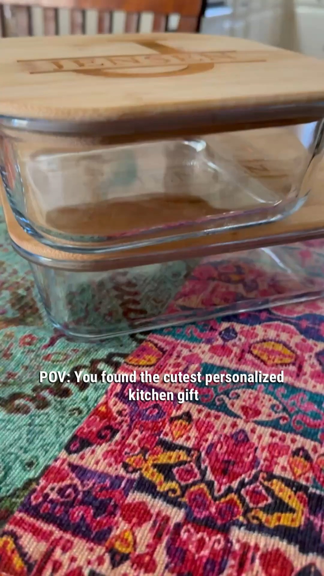 My favorite personalized kitchen find ✨ These engraved glass storage containers with bamboo lids from That’s My Pan make the perfect custom gift for housewarmings, weddings, teachers, moms, or anyone who loves an organized aesthetic kitchen. Functional, elevated, and personalized for a thoughtful touch.

personalized kitchen gifts, engraved bamboo lid containers, custom glass storage containers, housewarming gift ideas, wedding gift ideas, gifts for mom, kitchen organization essentials, aesthetic pantry storage, personalized home gifts, That’s My Pan, custom kitchen containers

#LTKMothersDay #LTKWedding #LTKHome