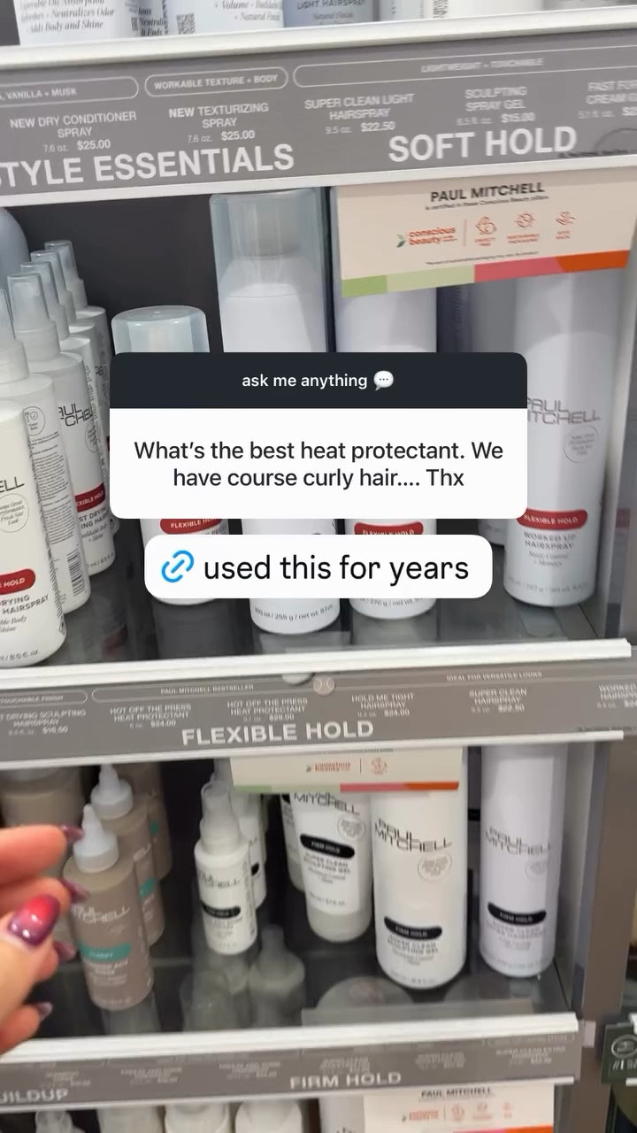 My favorite heat protectant of all time!!