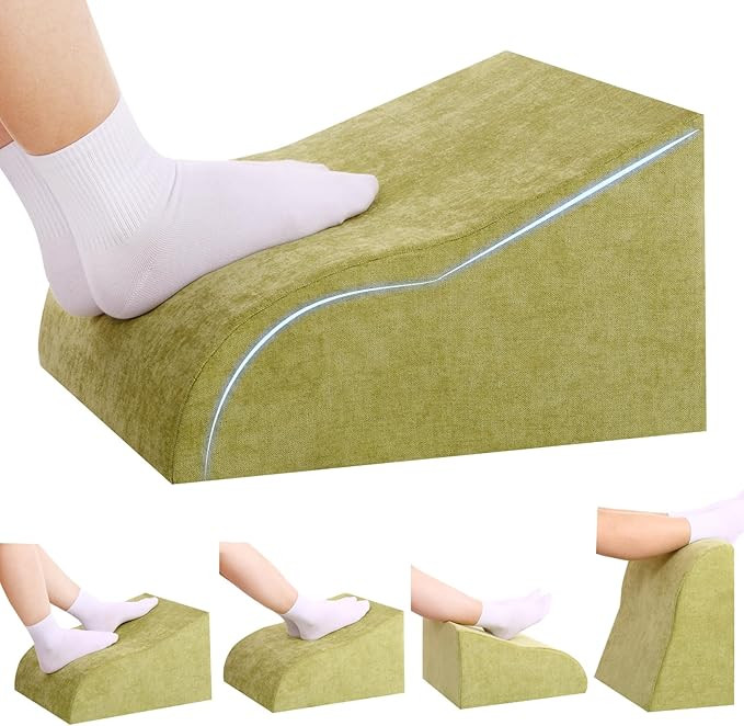 Foot Rest for Under Desk at Work, Ergonomic Under Desk Footrest with Washable Cover for Office, H... | Amazon (US)