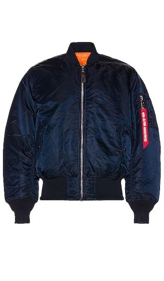MA-1 Bomber Jacket in Replica Blue | Revolve Clothing (Global)