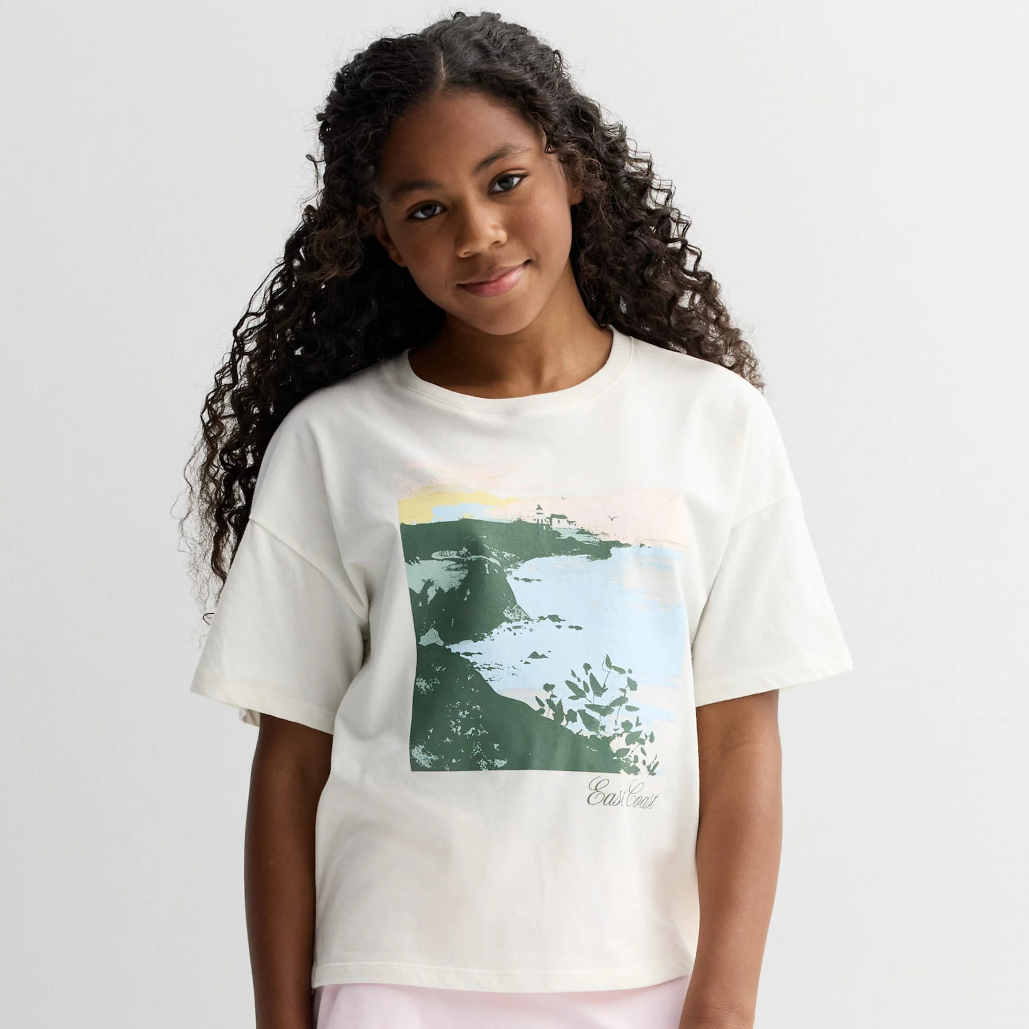 Girls 7-20 SO® Oversized Boxy Graphic Tee in Regular & Plus Size | Kohl's