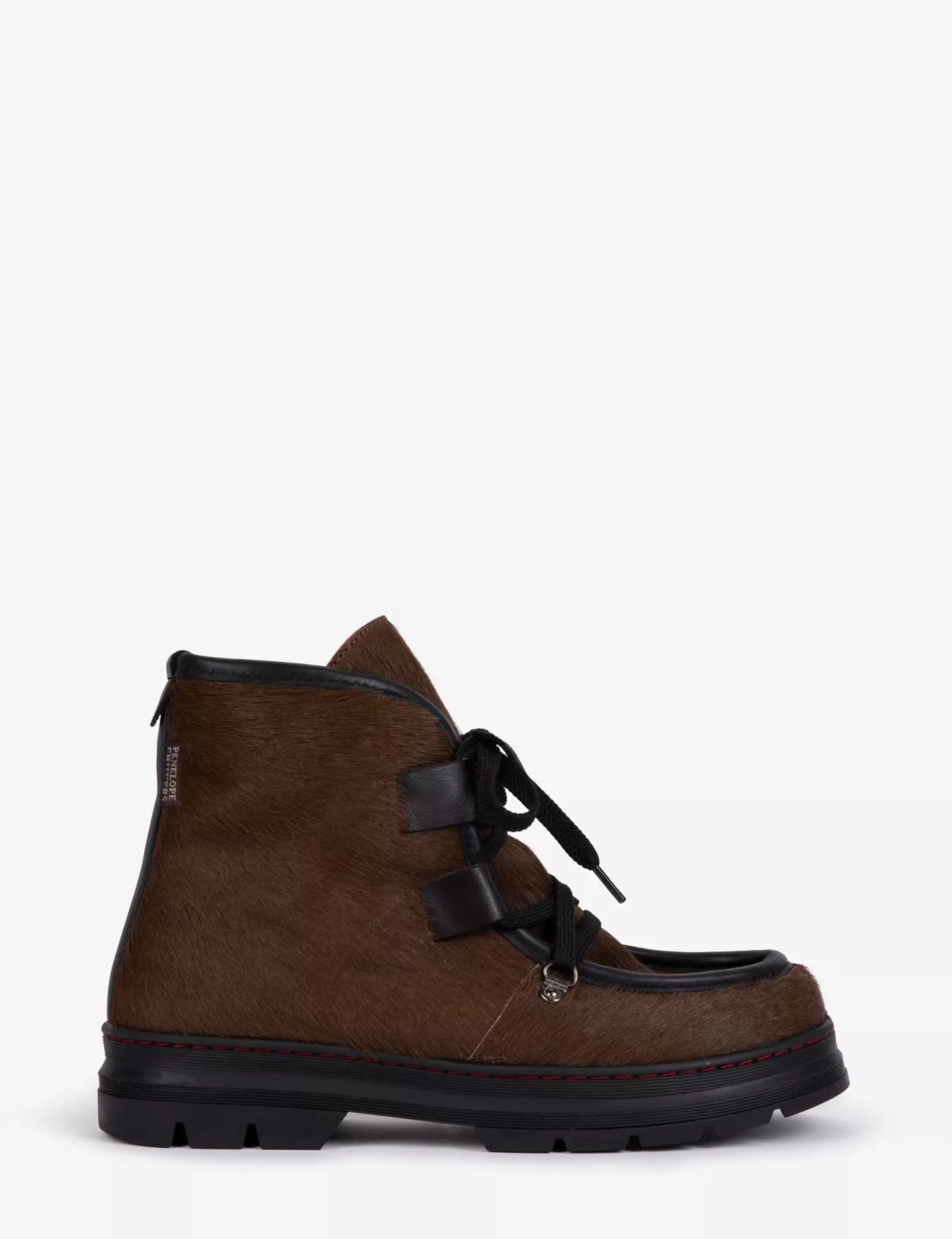 Incredible Pony Shearling-Lined Boot - Dark Oak | Penelope Chilvers