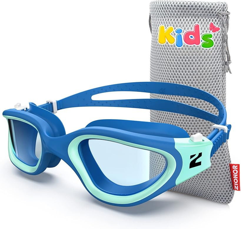 ZIONOR Kids Swim Goggles, G1MINI SE Anti-fog Swimming Goggles for Kid Child 6-14 | Amazon (US)