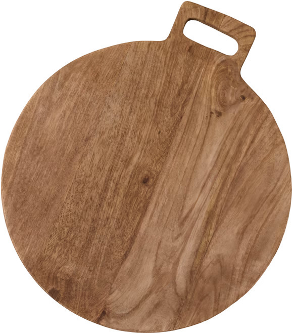 Mango Wood Round Bread Board | Magnolia