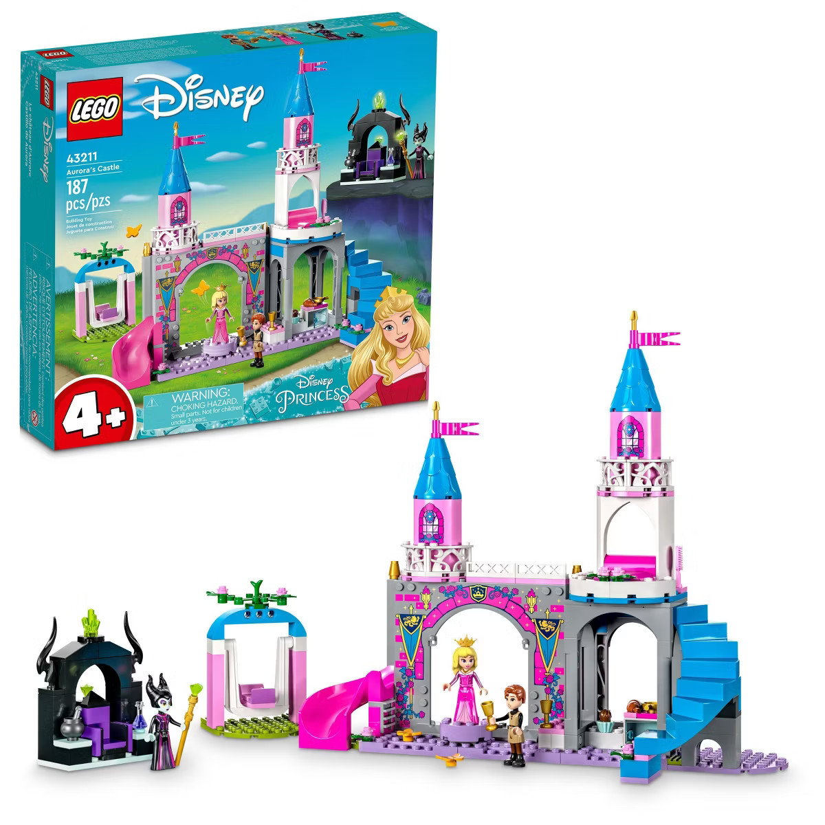 LEGO Disney Princess Aurora's Castle Buildable Toy 43211 | Target