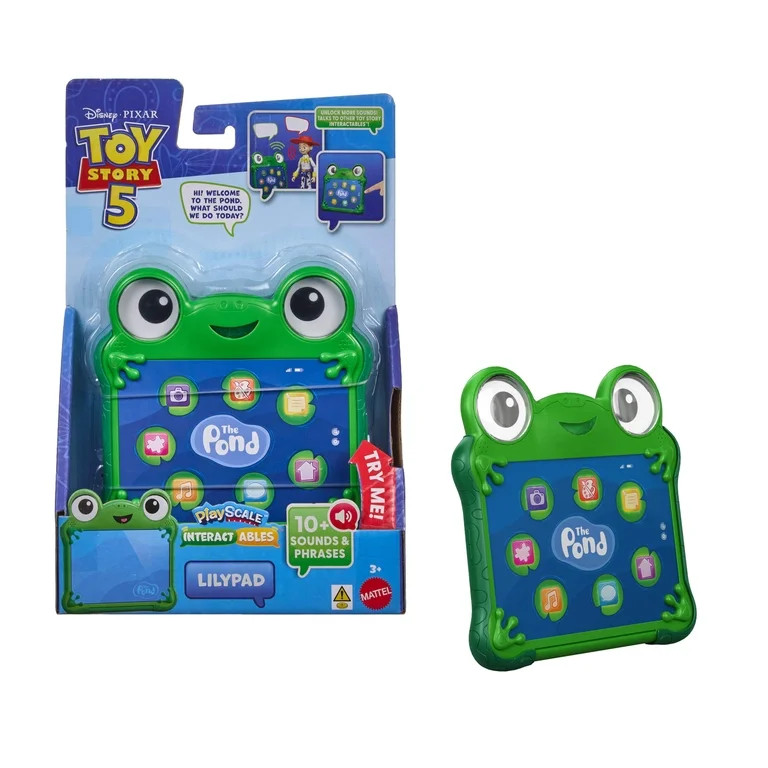 Disney and Pixar Toy Story 5 Interactables Lilypad, 6 Inch Figure, Movie Phrases & Cross Talk | Walmart (US)