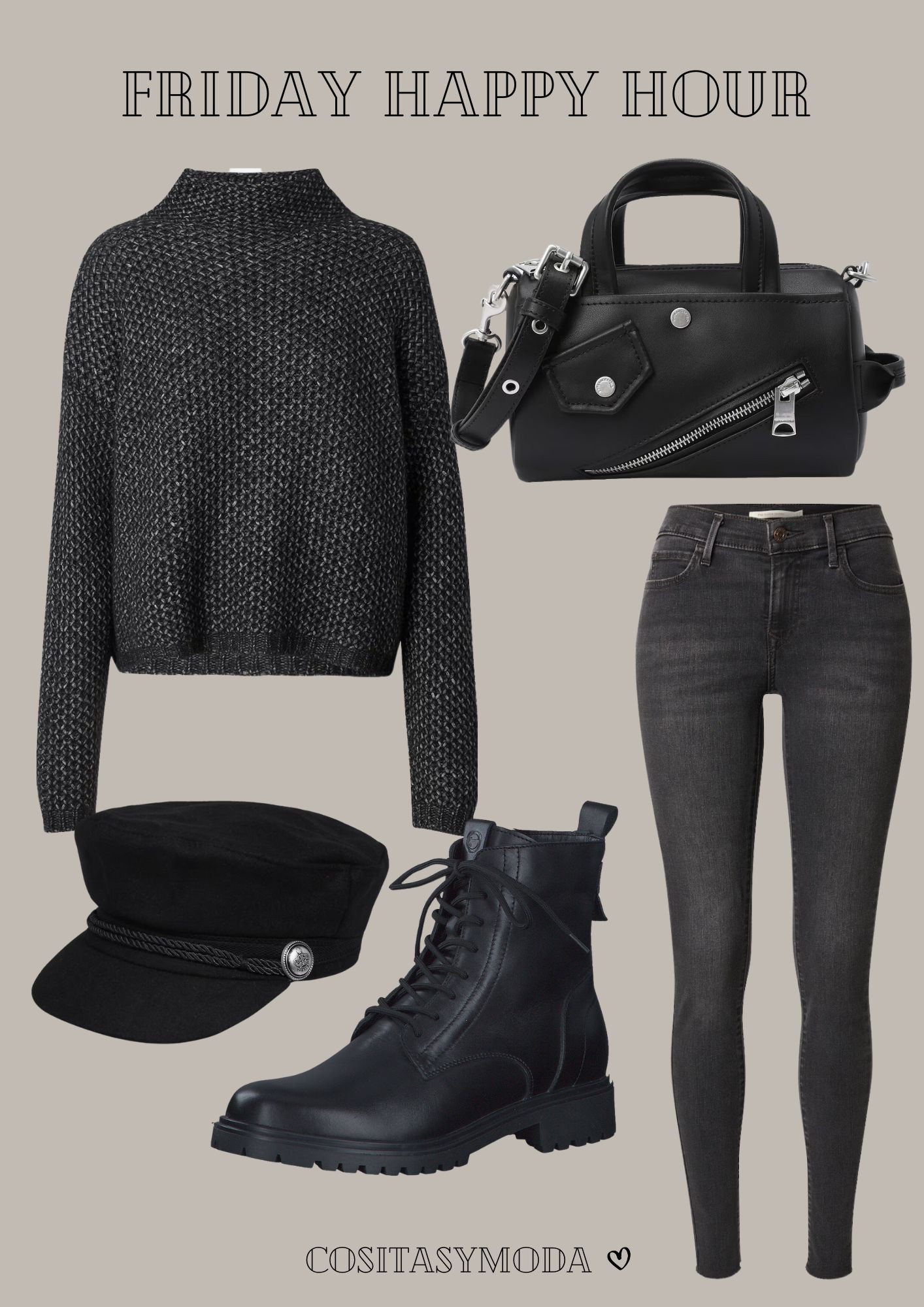 Friday Happy Hour | Ya es viernes, aprovecha el Black Friday para comprar tus prendas favoritas
#blackfriday #happyhour #aboutyou 

 #LTKespana #LTKwinter #LTKstyletip