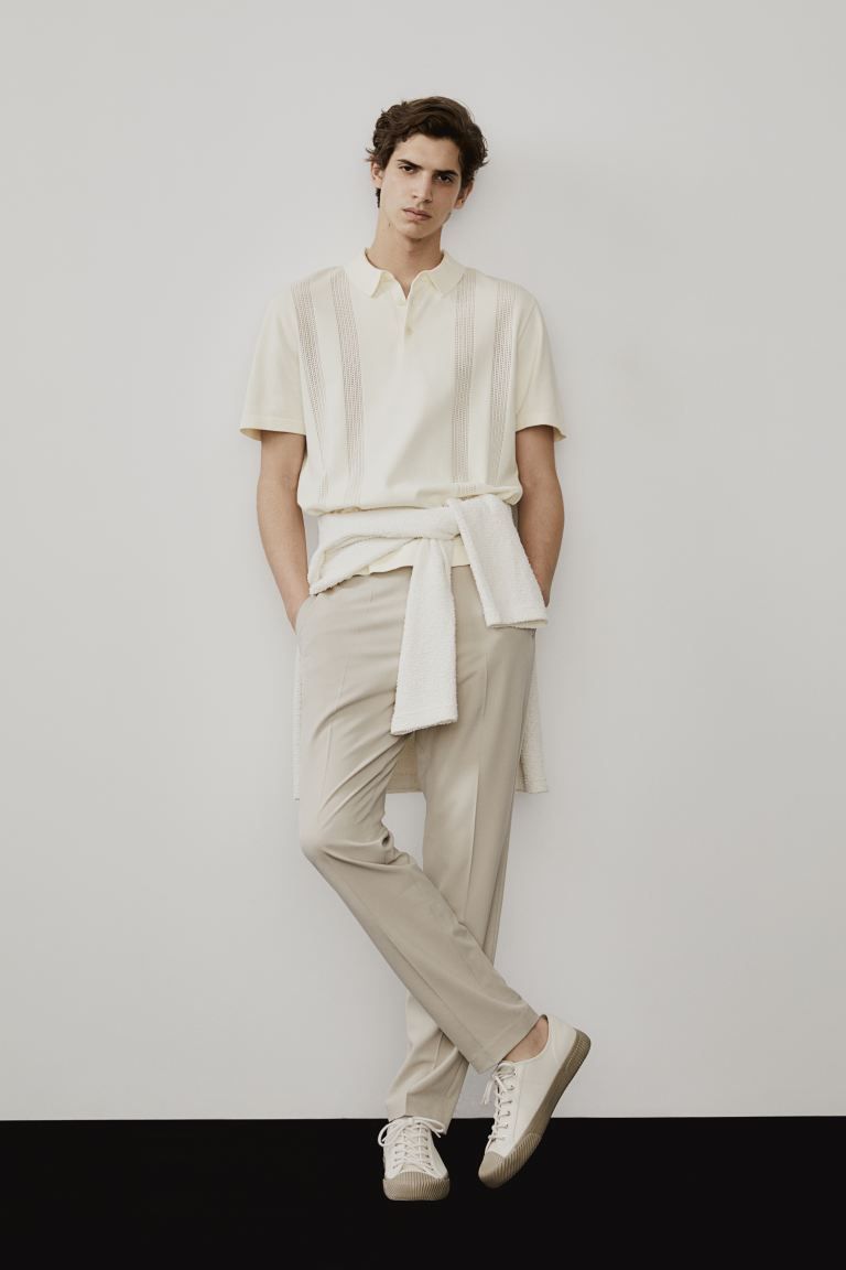 Regular Fit Pima cotton polo shirt | H&M (UK, MY, IN, SG, PH, TW, HK)