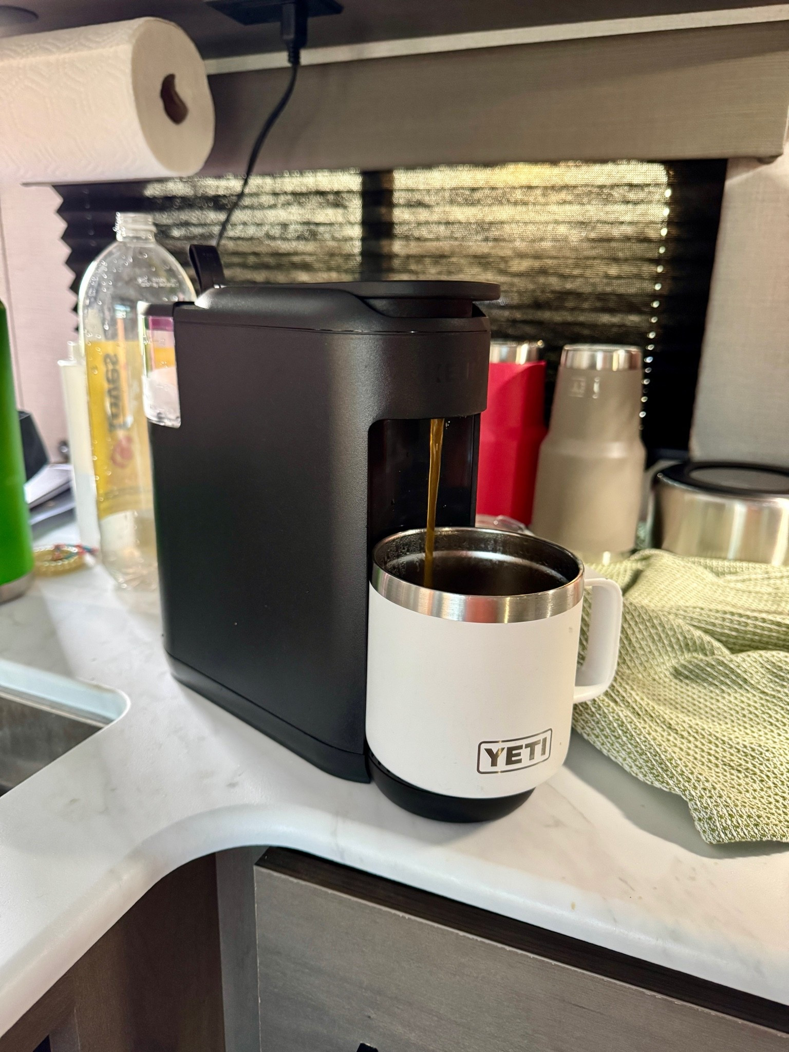 The best little travel Keurig for our RV! Coffee on the go 🙌🏻 

Travel trailer must have | camping family | cup of coffee | yeti mug | travel gear | RV living |

#LTKmorningroutine #LTKmomlife #LTKTravel