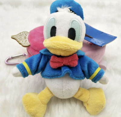 Tokyo Disney Resort Donald Duck Badge Plush Doll Key Chain Keychain | eBay US