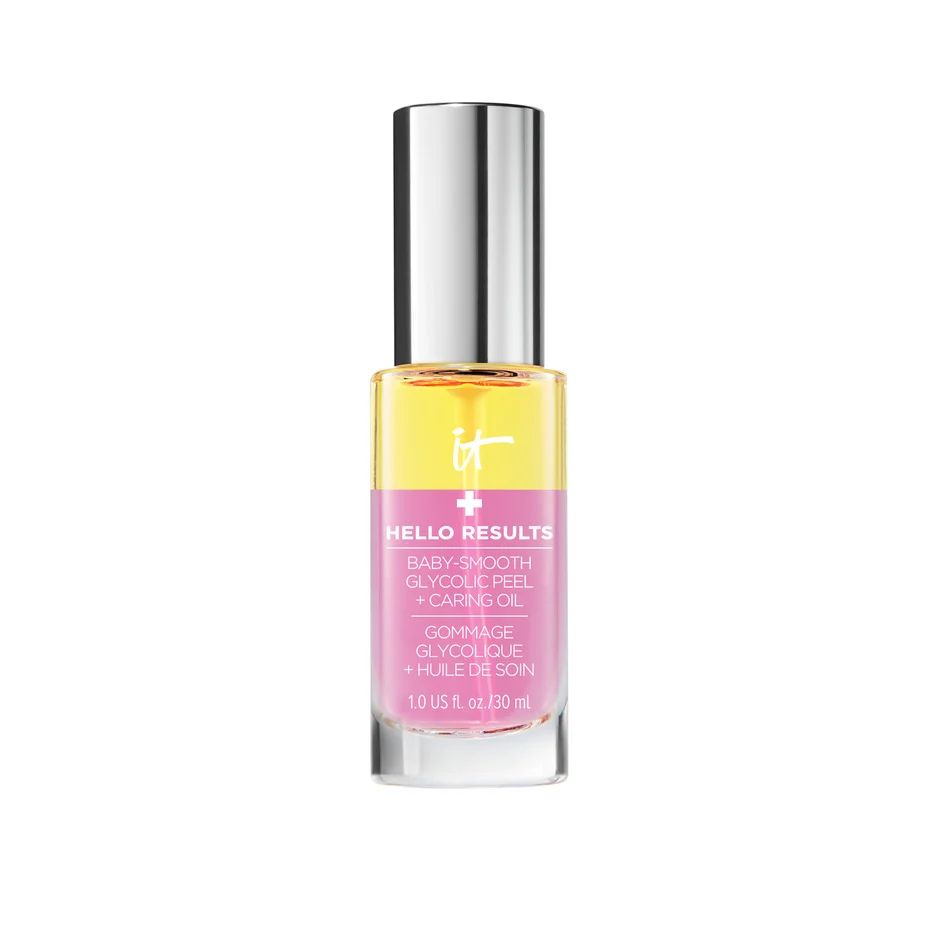 Hello Results Resurfacing Glycolic Acid Treatment + Night Oil - IT Cosmetics | IT Cosmetics (US)