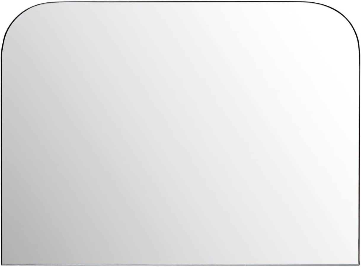 Creative Co-Op Metal Framed Wall Mirror, 38" L x 1" W x 28" H, Black | Amazon (US)