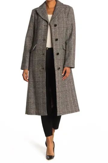 plaid belted a-line coat | Nordstrom Rack