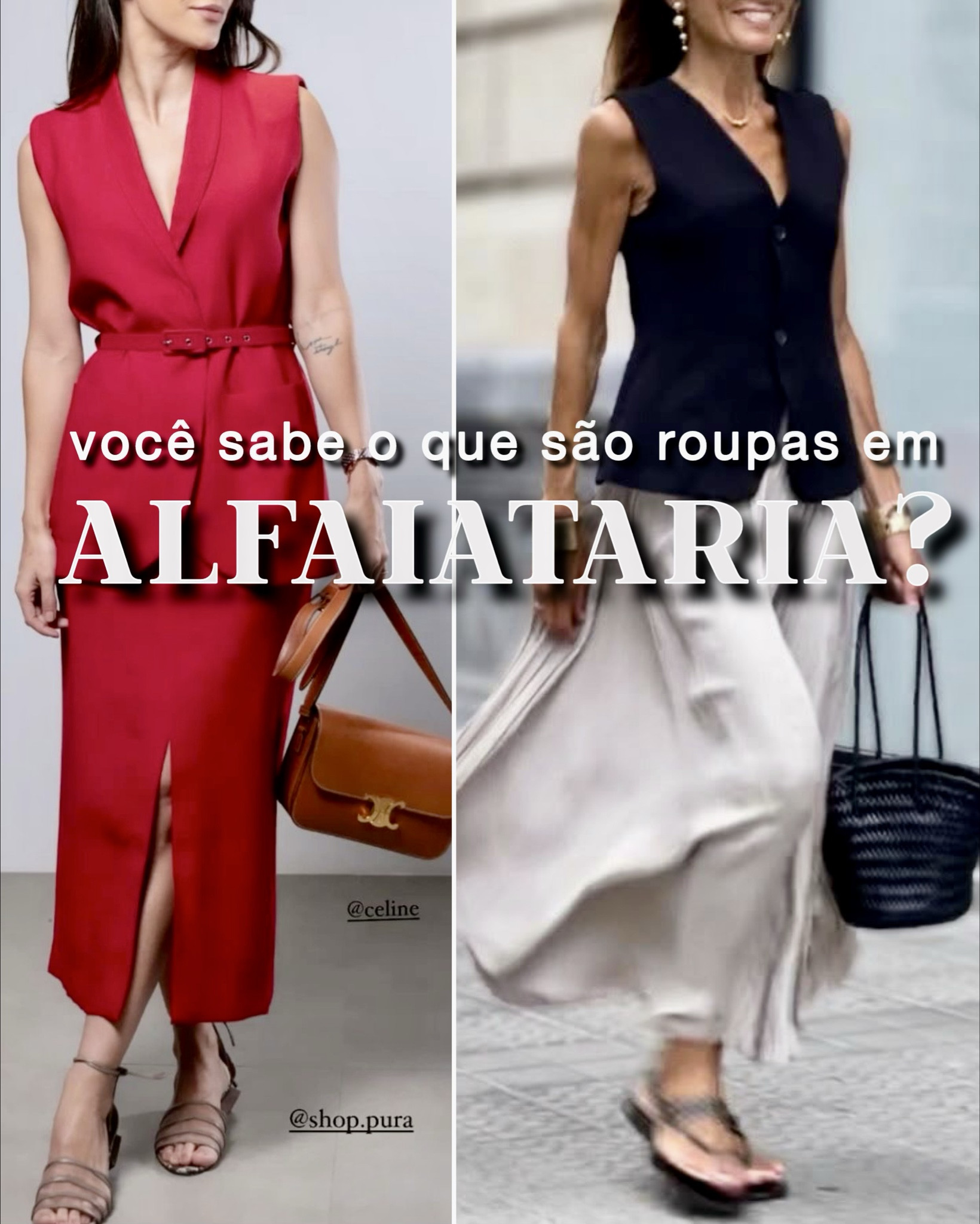 A gente ouve falar tanto em roupas em “Alfaiataria”… 
Mas afinal o que isso significa?

Esse estilo  surgiu como uma forma de produzir roupas sob medida para homens da nobreza, no final do  século 15. 

Inclusive esse termo vem do árabe que significa: costureiro. Daí chegamos aos alfaiates!

São roupas que valorizam a elegância, se ajustam as medidas de cada pessoa, com cortes, modelagem e costuras bem feitas.

Claro que depois, isso chegou ao público feminino e ganhou modernidade e estilos variados.

Ela é valorizada e muito usada em ocasiões formais. Principalmente pelas peças de destaque como os blazers, calças, vestidos, shorts, saias,  jaquetas etc…

E hoje, como tudo na moda, ela está mais do que nunca presente no nosso dia-a-dia. 

Não só pelo aumento da necessidade das pessoas de andarem bem vestidas, como também, para os mais fashionistas usarem as peças em alfaiataria com outros estilos bem opostos.
O chamado estilo “high-low”.

Além das peças, as cores costumam ser mais neutras e clássicas. O que ajuda muito na montagem de looks com  peças coloridas e estampadas.

E independente da moda, as peças em alfaiataria são atemporais. Sinônimos de elegância., credibilidade e sofisticação.

Por isso, mesmo que talvez esse não seja muito o seu estilo, investir numa linda peça em alfaiataria, como por exemplo: uma calça, um blazer, uma saia e um vestido…
Todos na cor preta…

Sempre será um excelente investimento!

E você? O que acha das roupas em Alfaiataria?

#LTKdicadeestilo #LTKplussize #LTKmidsize