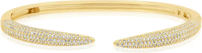 SHYMI Cubic Zirconia Pavé Open Claw Cuff Bracelet | Nordstrom | Nordstrom