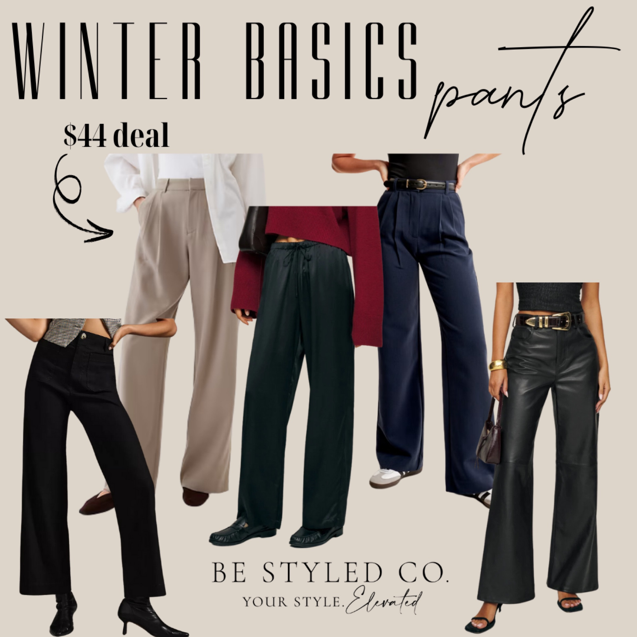Trending pants for winter - the best trouser pants for women 

#LTKFindsUnder100 #LTKStyleTip #LTKOver40