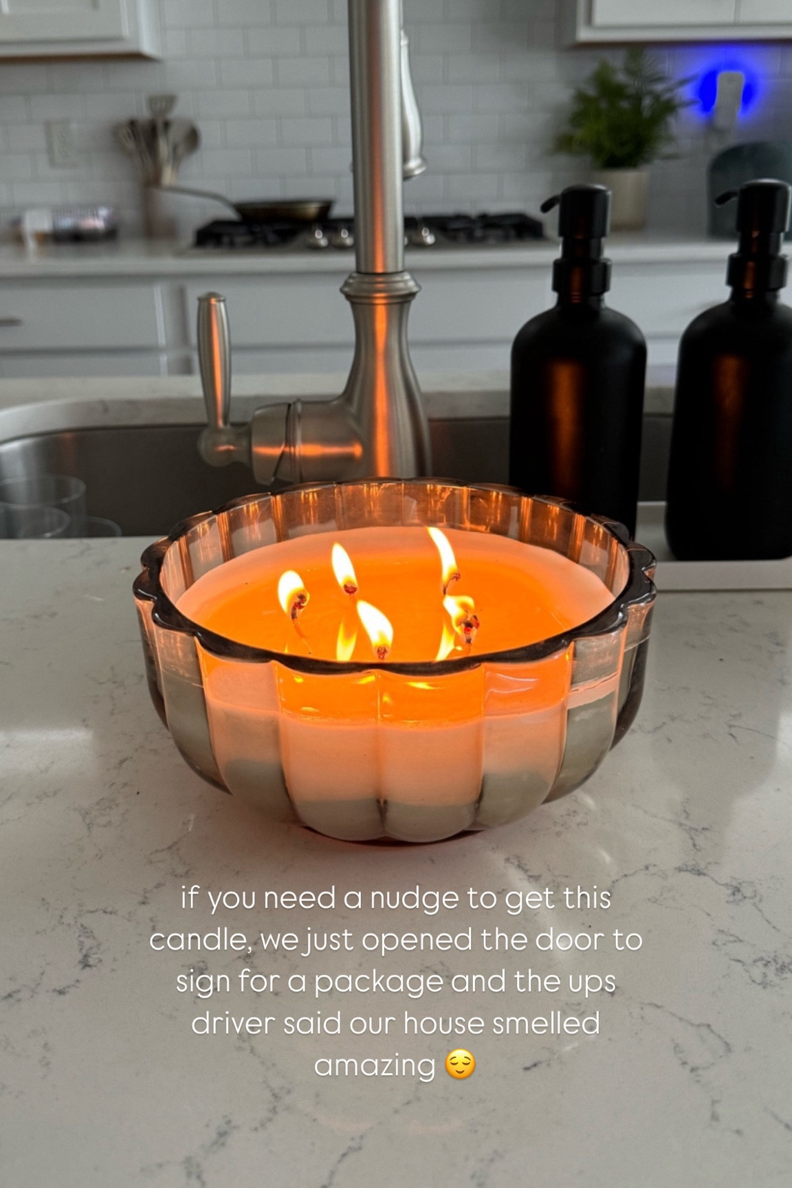 Best compliment on this candle!! Scent is salted honey 

#LTKFindsUnder50 #LTKHome #LTKSeasonal