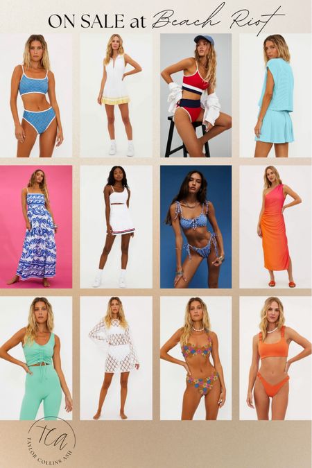 On sale over at Beach Riot! Tons of swimsuits, bikini, cover up, summer dresses and activewear for tennis! Use code Memorial20

#LTKActive #LTKSaleAlert #LTKSwim