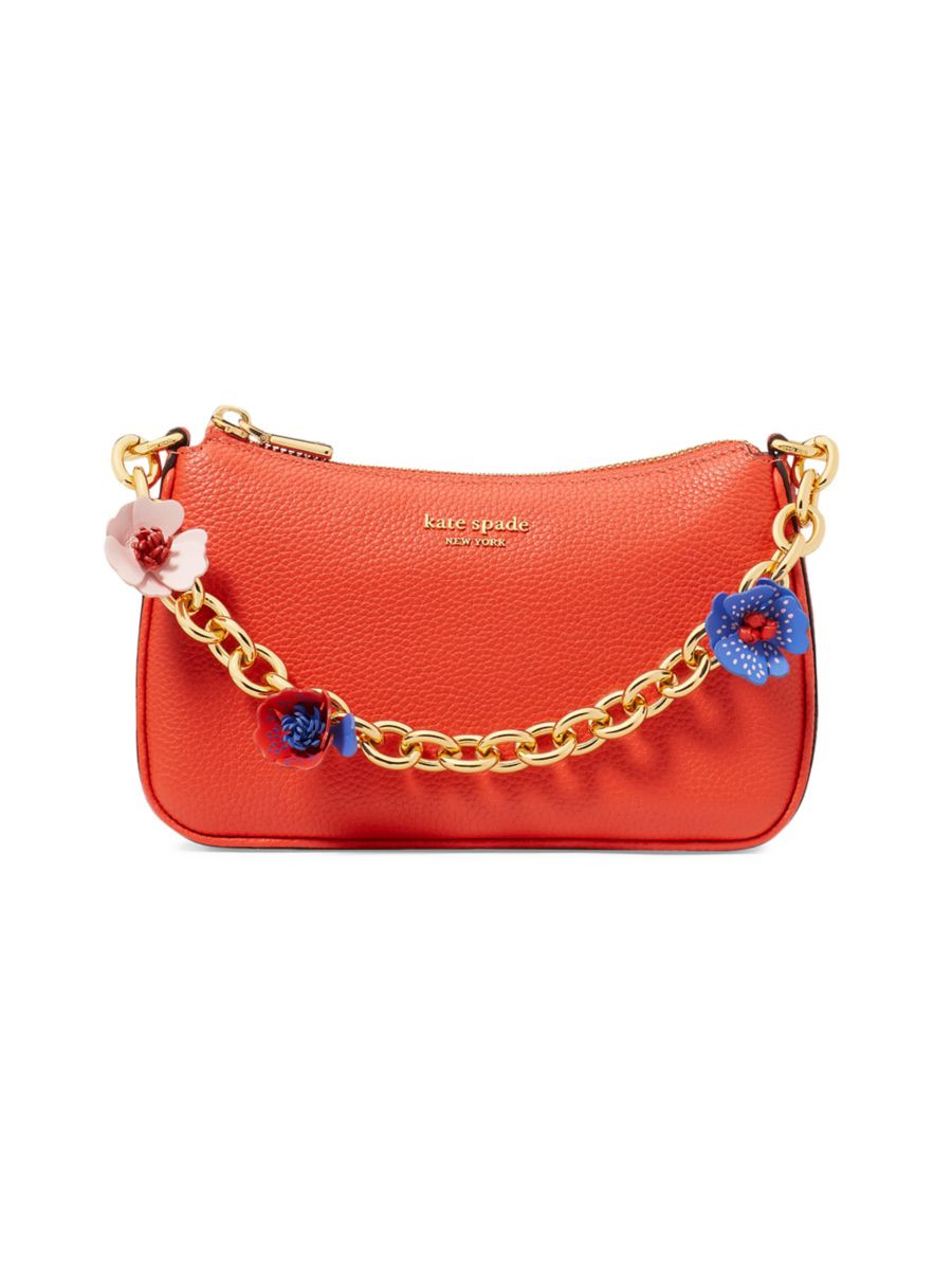 Jolie Novelty Flower Pebbled Leather Convertible Crossbody Bag | Saks Fifth Avenue