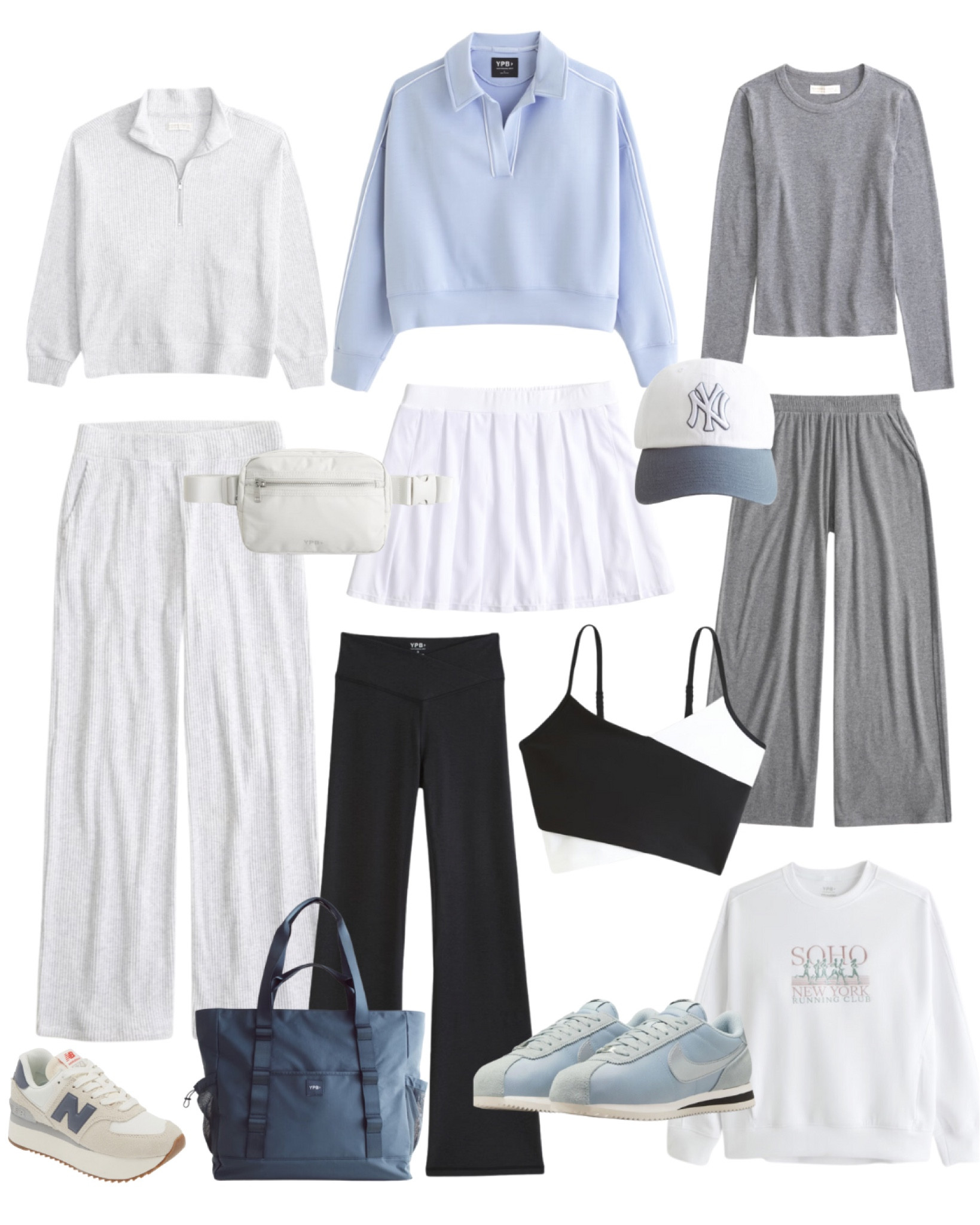 Abercrombie travel & lounge pieces! 🤍✈️ Love these for on the go, easy travel outfit, running errands, workouts and more. 

#LTKStyleTip