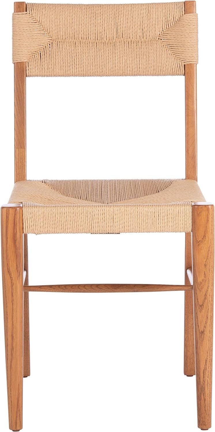 Safavieh Couture Home Collection Cody Natural Rattan Living Room Dining Accent Chair (Fully Assem... | Amazon (US)
