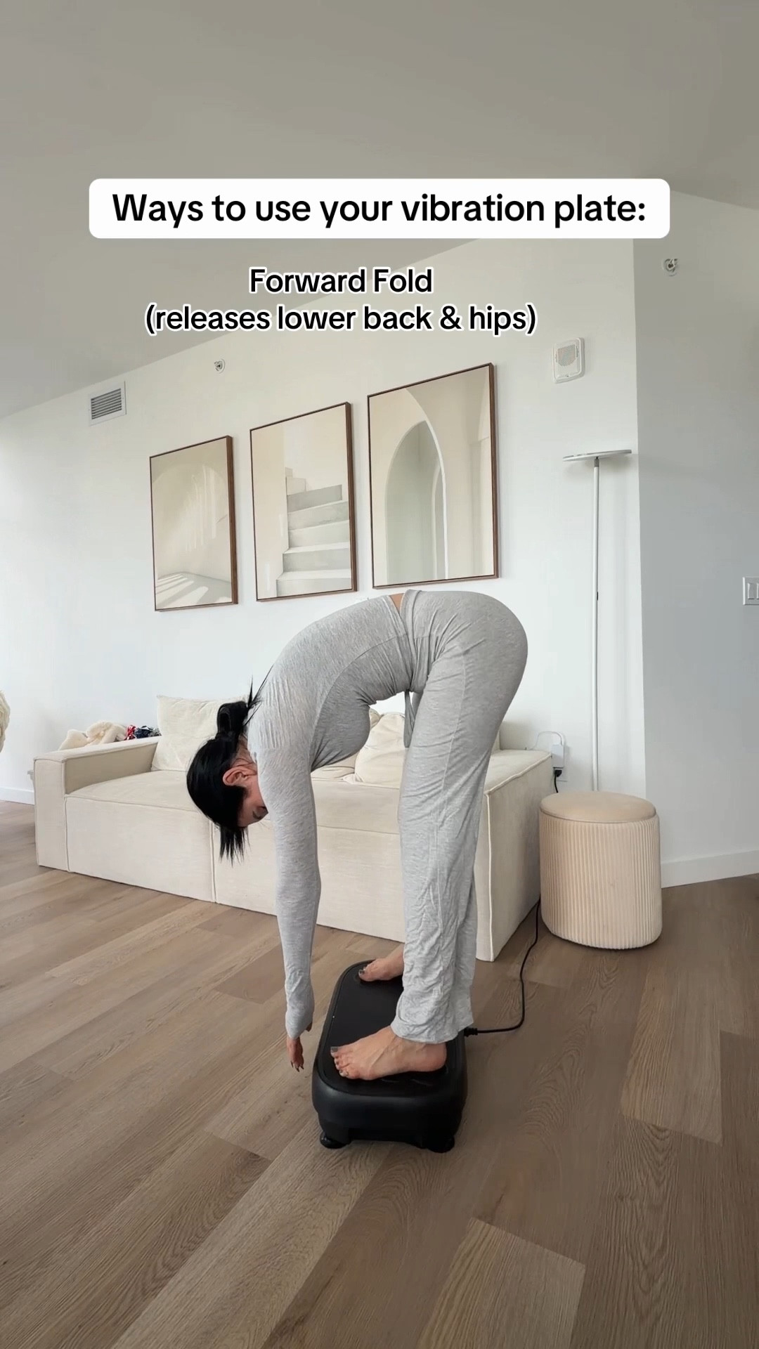 Some uses of the vibration plate 

#LTKfitnessgoals #LTKmorningroutine #LTKselfcare