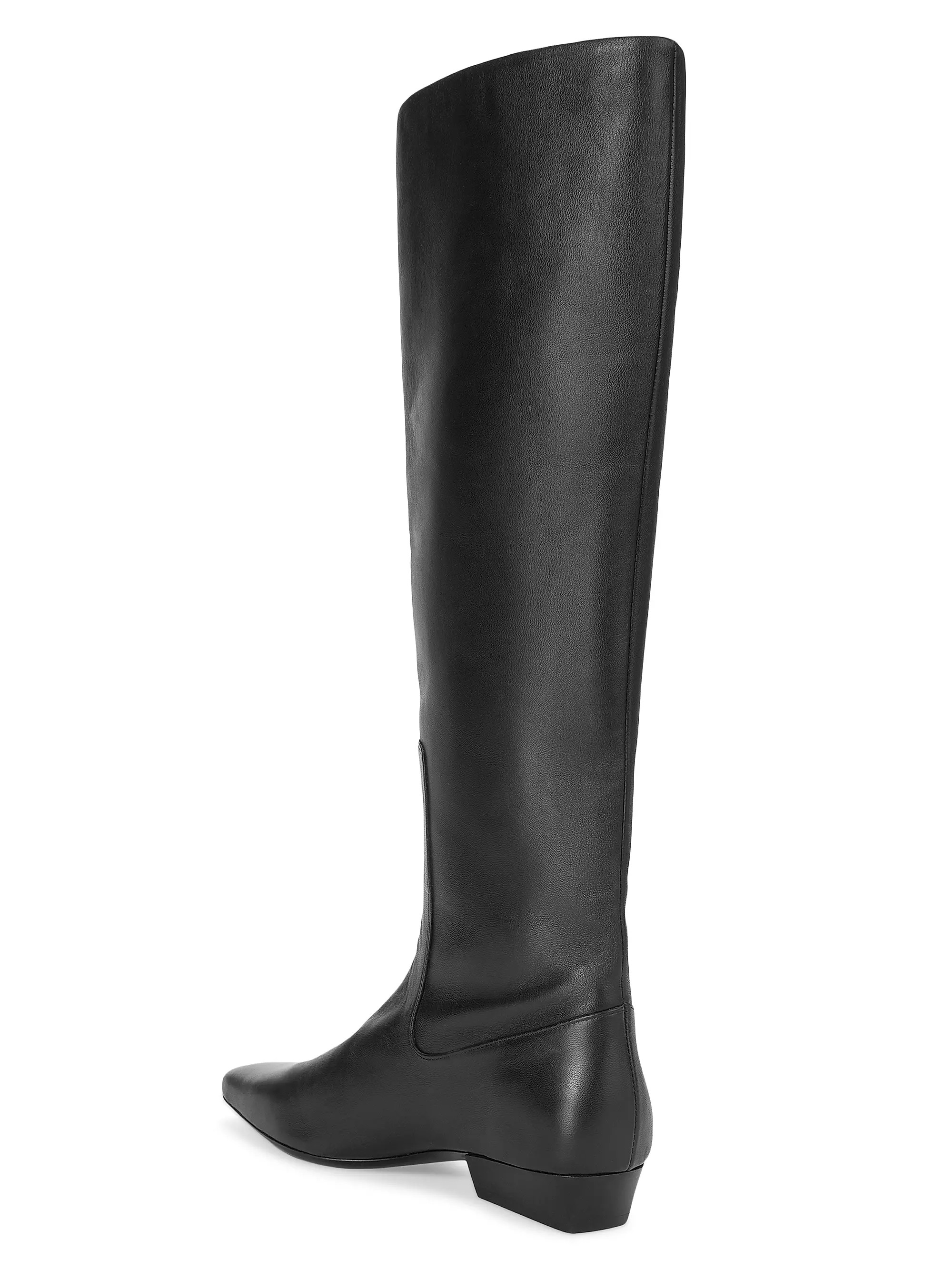 Wally Flat Leather Boots | Saks Fifth Avenue