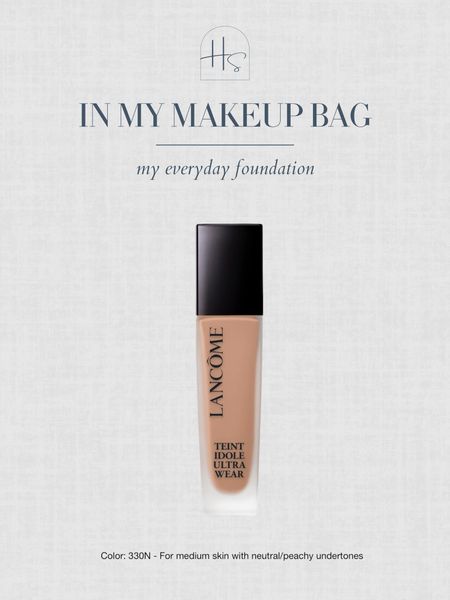 My favorite foundation I always reach for! I’ve tried so many foundations & I always go back to this one. I love that there’s also SPF 25 in this! 

I get shade 330 N 

#LTKBeauty