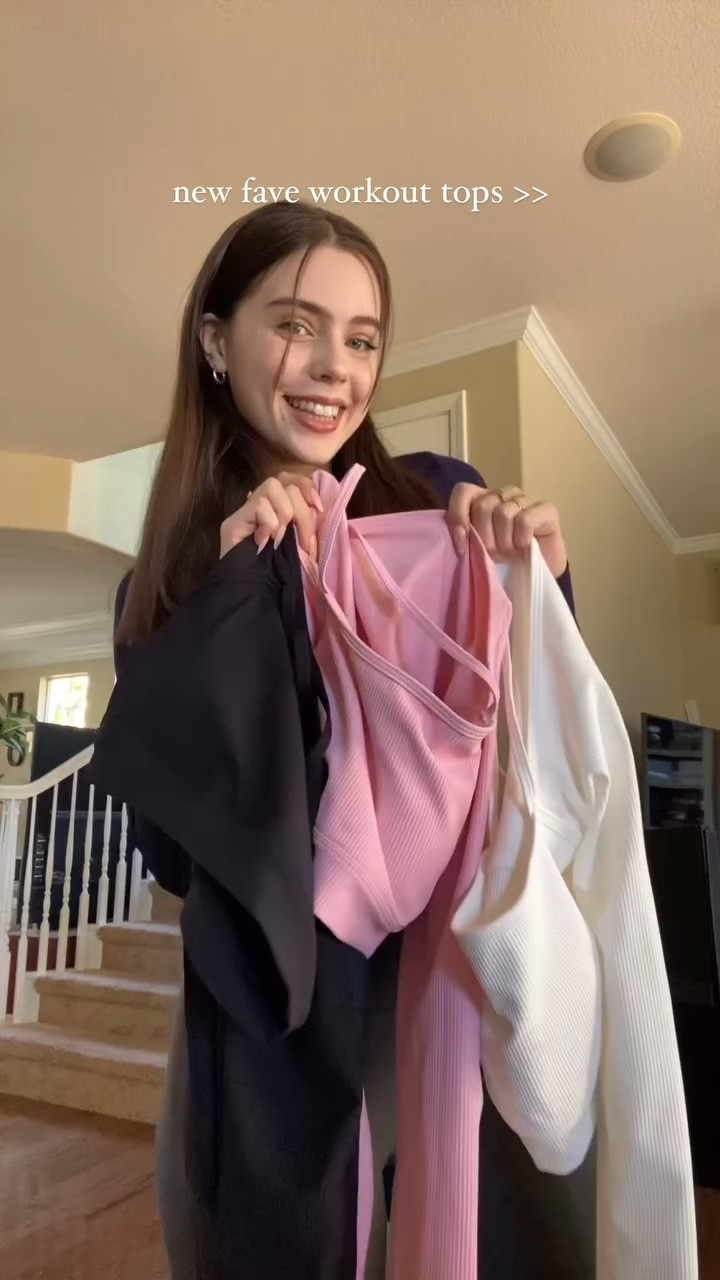 Loving these workout tops! Wearing a small, true to size.

activewear / workout clothes / active wear / workout tops / workout outfit / workout leggings / workout shirts / sports bra / leggings outfits / leggings with pockets / long sleeve sports bra / lululemon dupes / amazon lululemon dupes / lululemon leggings dupes / amazon lululemon legging dupes / flare leggings / Amazon Womens Clothes / Amazon Finds Clothes / Amazon Clothing / Amazon Must Haves / Amazon Basics / amazon basic tops / Amazon Fashion / Amazon Fashion Finds / Amazon Favorites / Amazon Style / Amazon Clothes / amazon fashion finds

#LTKFindsUnder50 #LTKActive #LTKFitness