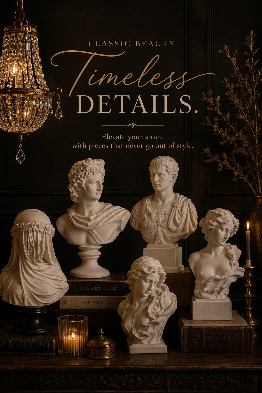 The secret to a home that feels collected instead of decorated? Pieces that look like they could have been there for centuries. 🏛️ Classical busts bring sculpture, history, and old-world character into a room—and make even the simplest shelf or console feel instantly more intentional.

Museum-worthy style, without the museum-worthy price tag.

#AmazonFinds #ClassicalDecor #SculpturalDecor #OldWorldStyle #EuropeanInteriors #TimelessInteriors #CollectedHome #DesignerLook #LuxuryForLess #AmazonHome #TraditionalInteriors #VintageInspired #HomeDecorFinds #DarkAcademia #callsigndesign