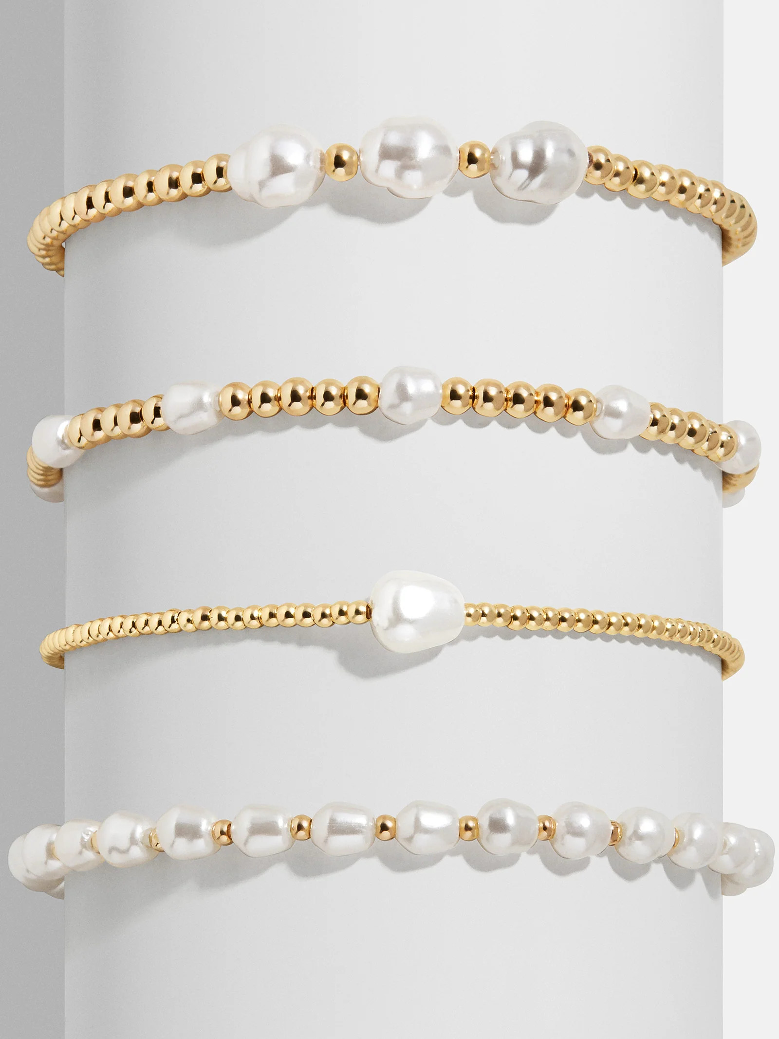 Pearl Stretch Bracelet - Repeating Pearl | BaubleBar