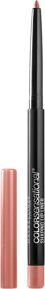 Maybelline Color Sensational Shaping Lip Liner with Self-Sharpening Tip, Totally Toffee, Nude, 1 ... | Amazon (US)