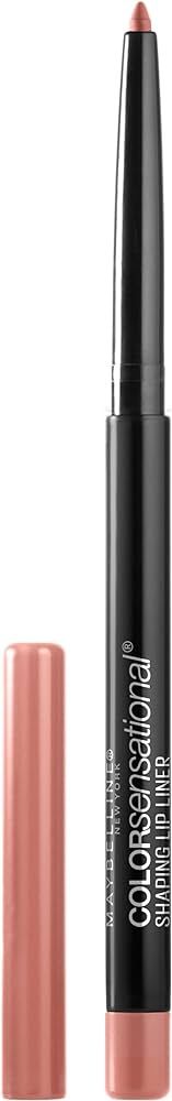 Maybelline New York Color Sensational Shaping Lip Liner with Self-Sharpening Tip, Totally Toffee,... | Amazon (US)