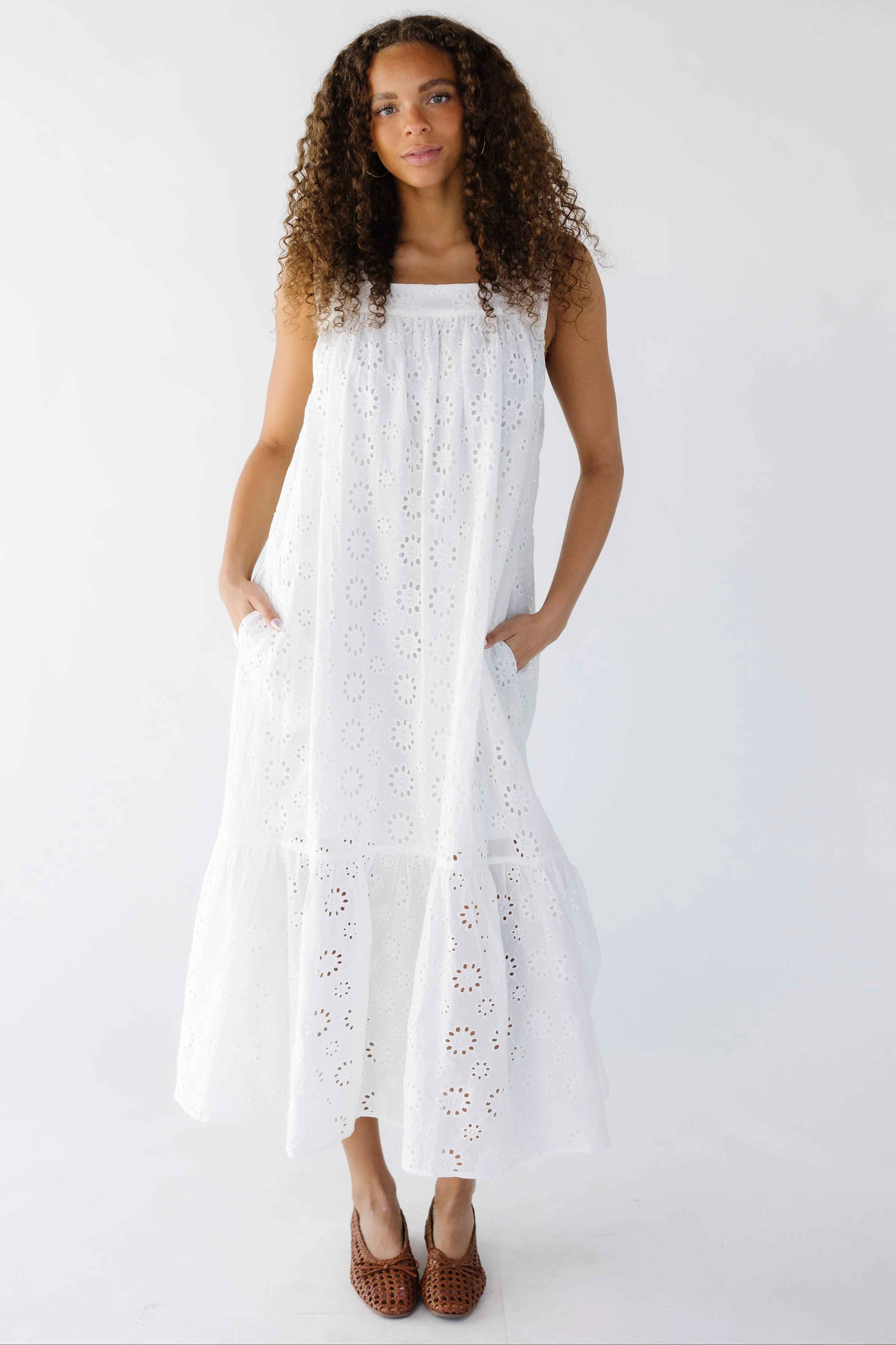 Brass & Roe Forever Eyelet Dress | Called To Surf
