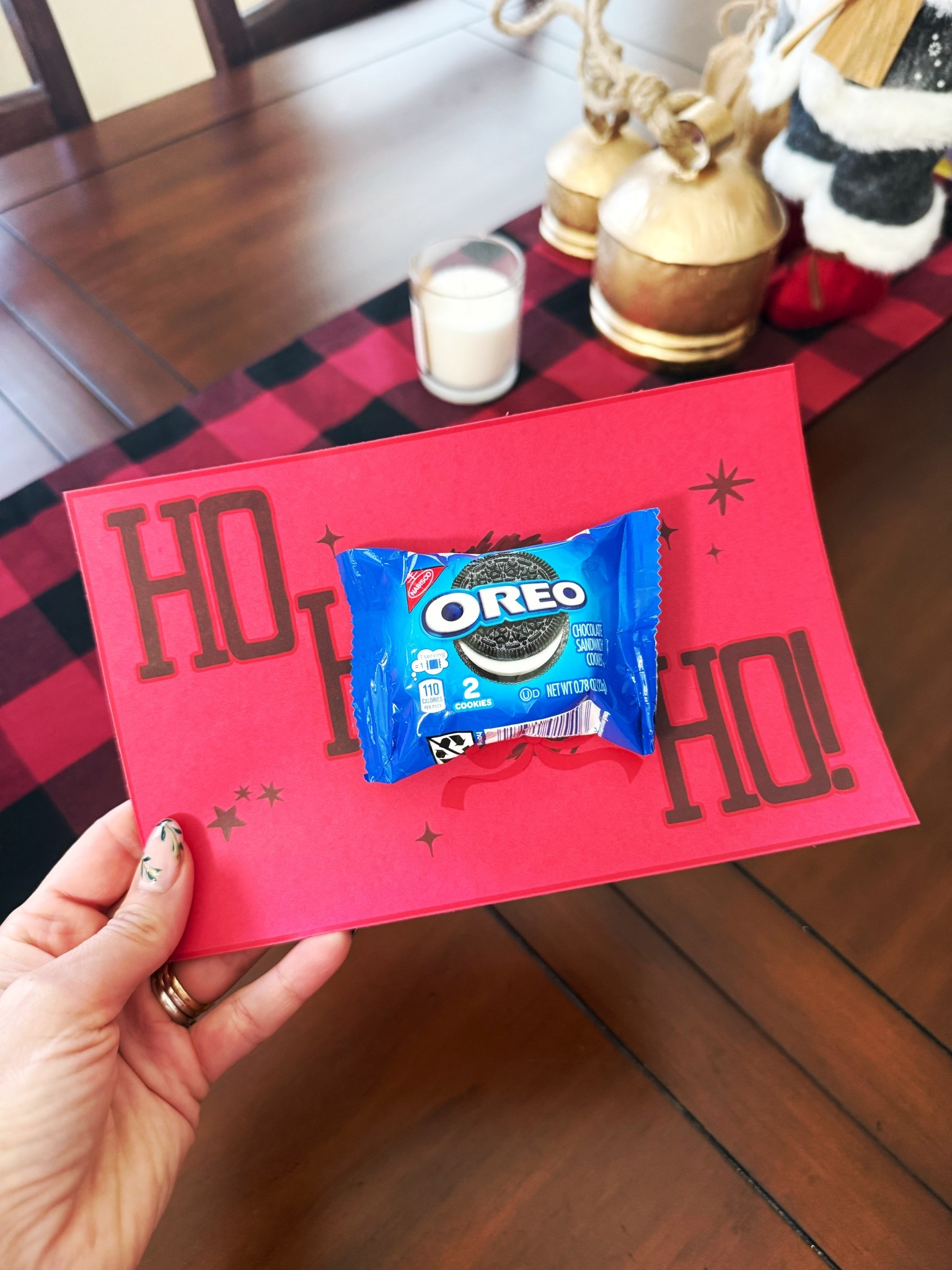 Made these holiday treats for my son’s class. The printable is perfect for any round treat (think cookie or Reese’s PB cups). The make a great last minute stocking stuffer too since you can order the individual Oreos (or other round treat for pickup and instantly print the printable out when purchased!

#LTKGiftGuide #LTKmomlife #LTKHoliday