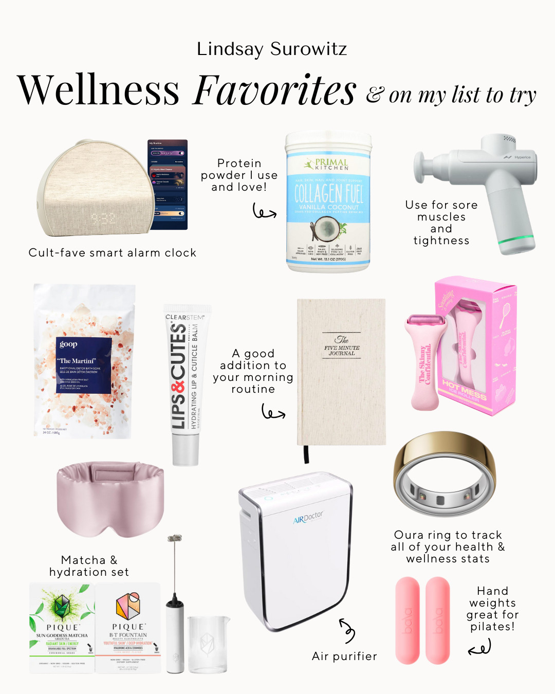 Wellness favorites & on my list to try 

 #LTKBeauty
