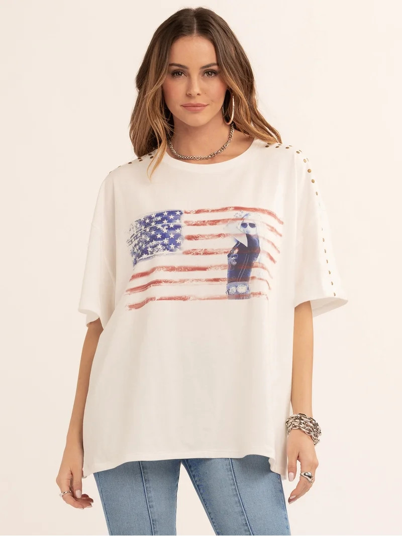 Jessica Simpson Women's Austin Tee, Sizes XS-XL | Walmart (US)