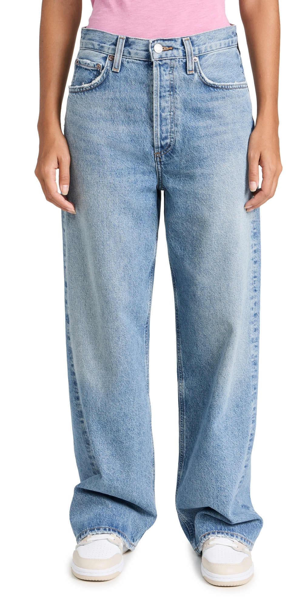 AGOLDE Low Slung Baggy Jeans Libertine 33 | Shopbop