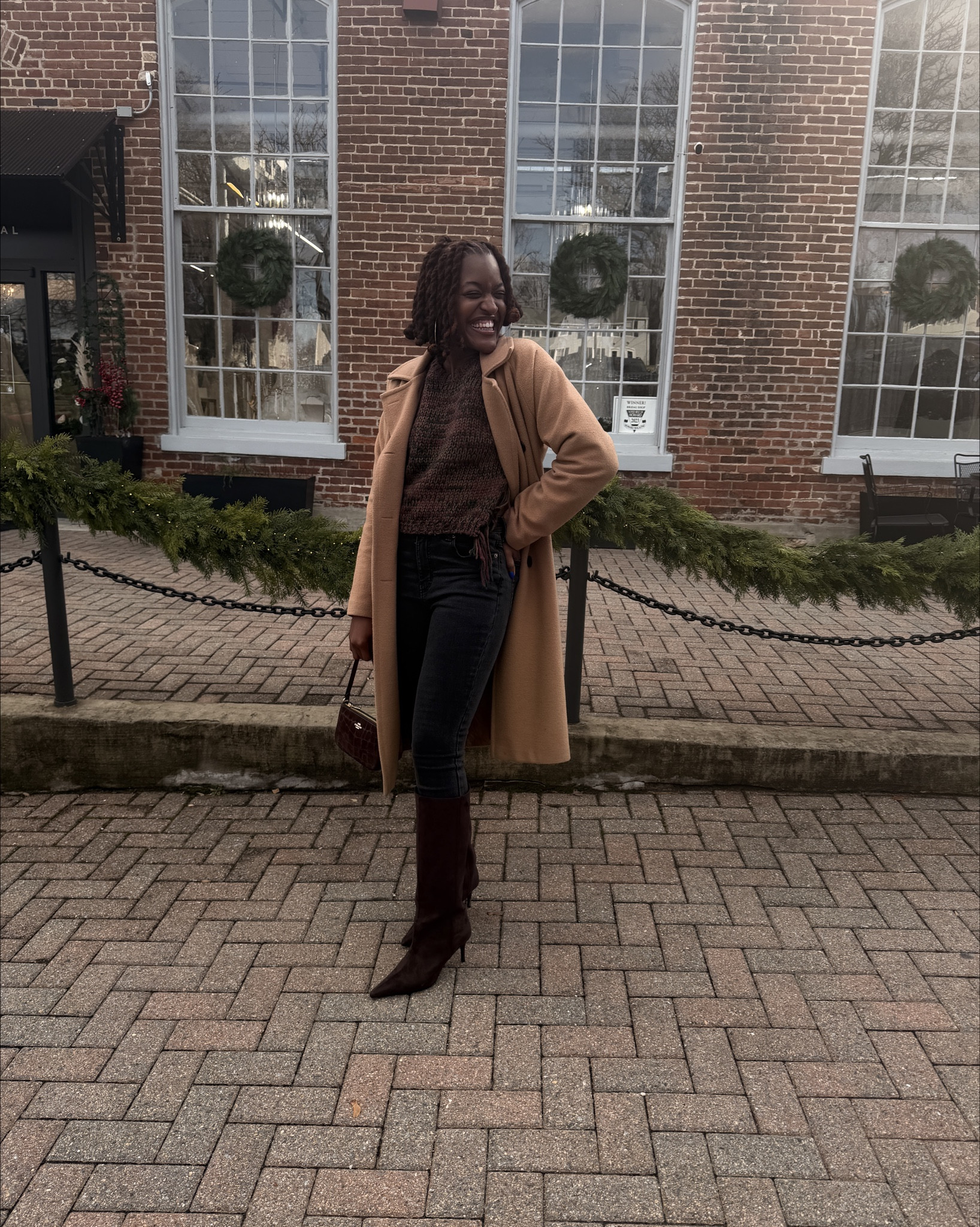 my favorite thing about fall will forever be the coats and boots. 

Coat is old ASOS.
Sweater is from Zara (can’t link).
Jeans are old H&M. 

#LTKSeasonal #LTKBeauty #LTKgrwm