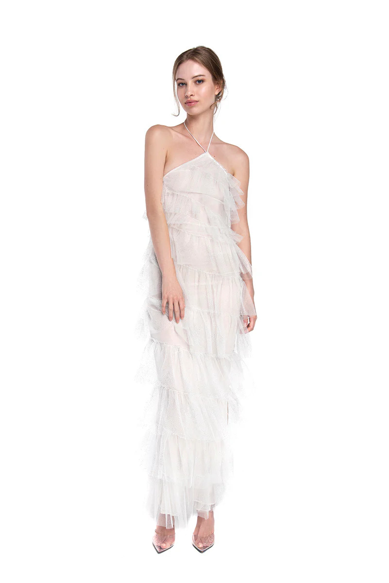 HENRI GOWN SPARKLE BLANC | The Bar