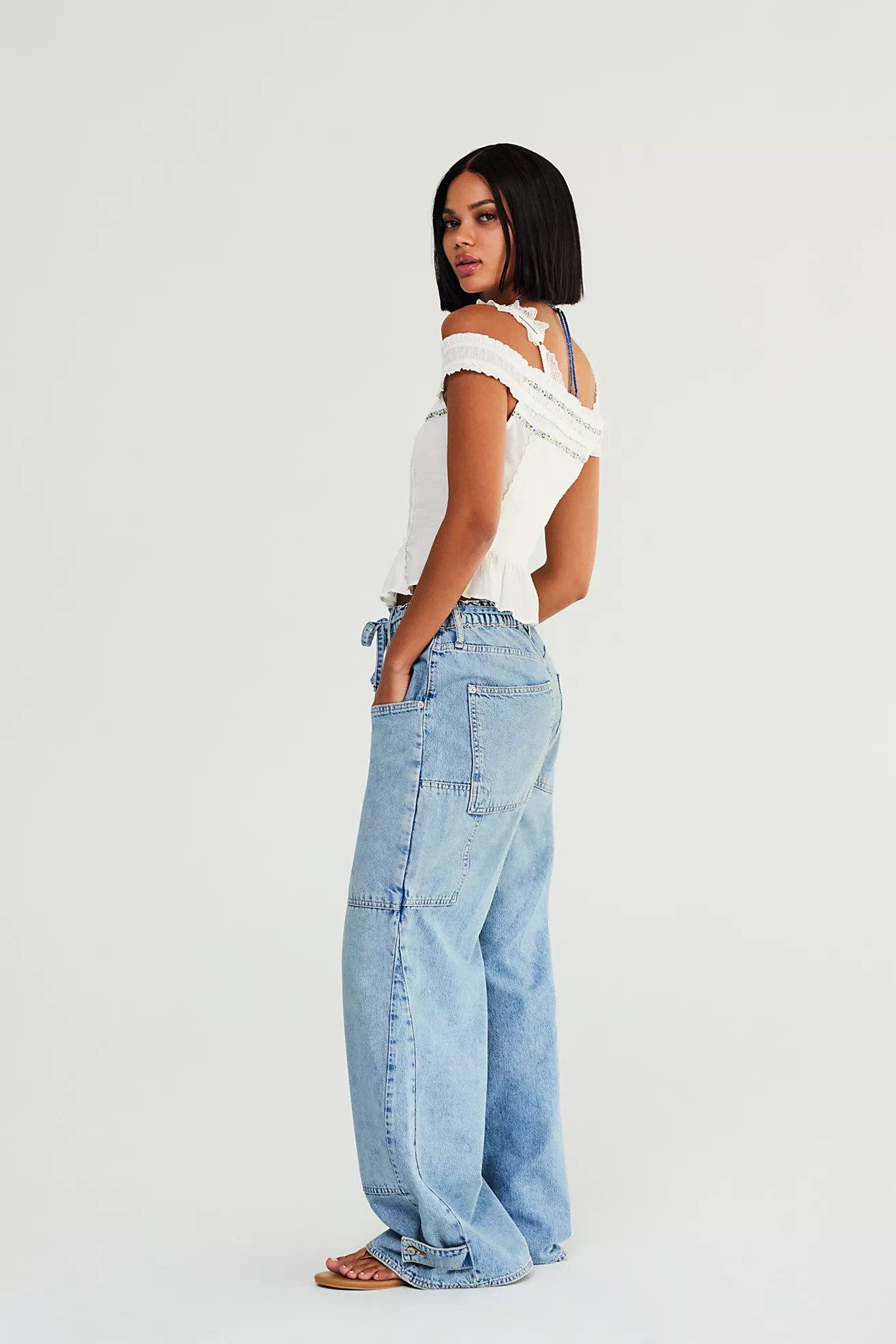 CRVY Outlaw Wide-Leg Jeans | Free People (Global - UK&FR Excluded)