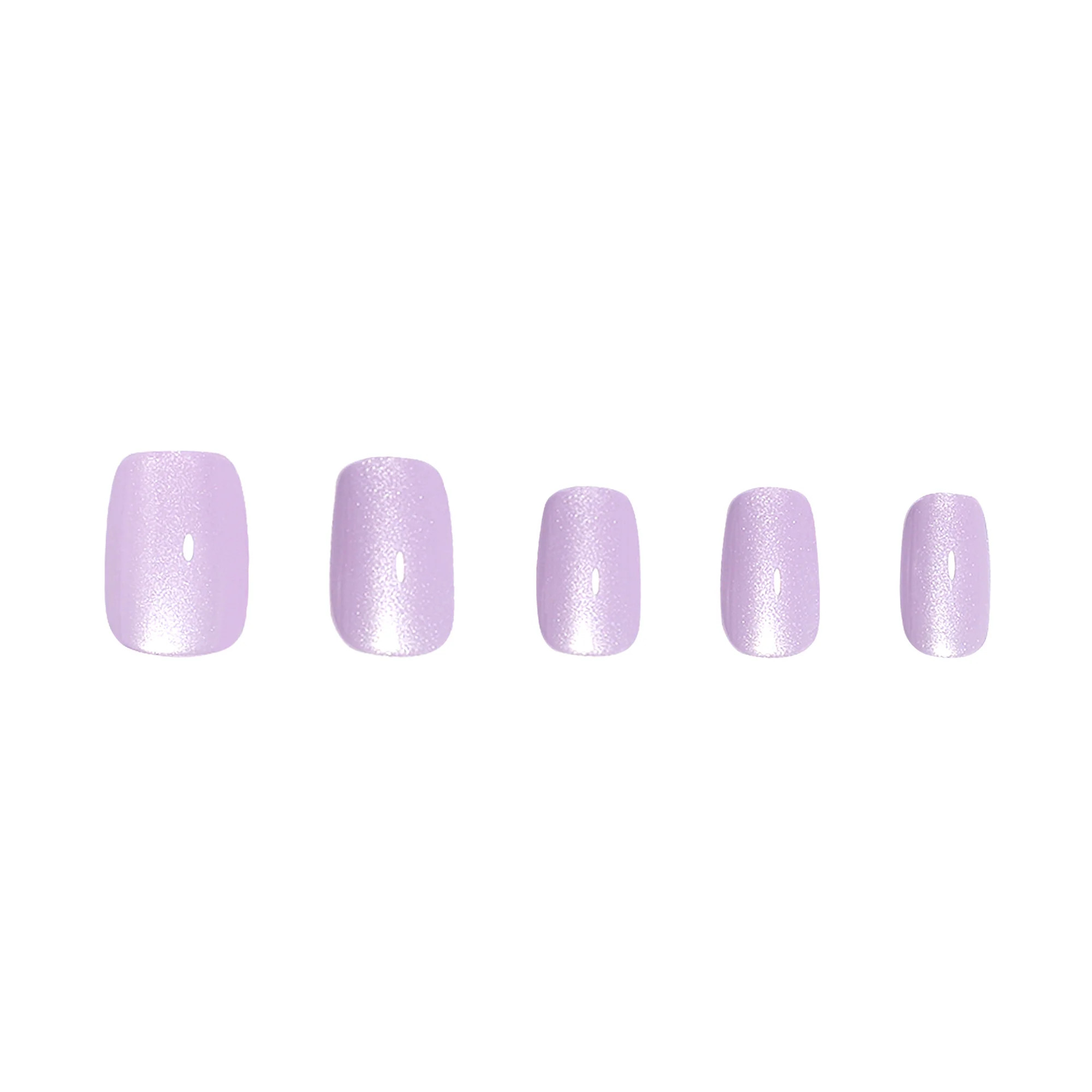 Lavender Cat Eye Press-On Nails | PaintLab