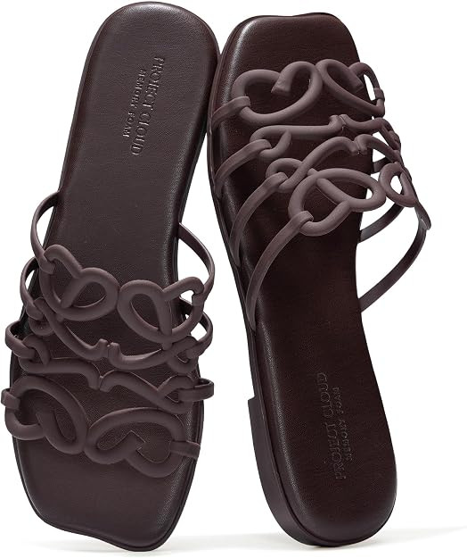 Project Cloud Womens Flat Sandals, Non Slip Dressy Sandals for Women (Lisa) | Womens Dress Sandal... | Amazon (US)