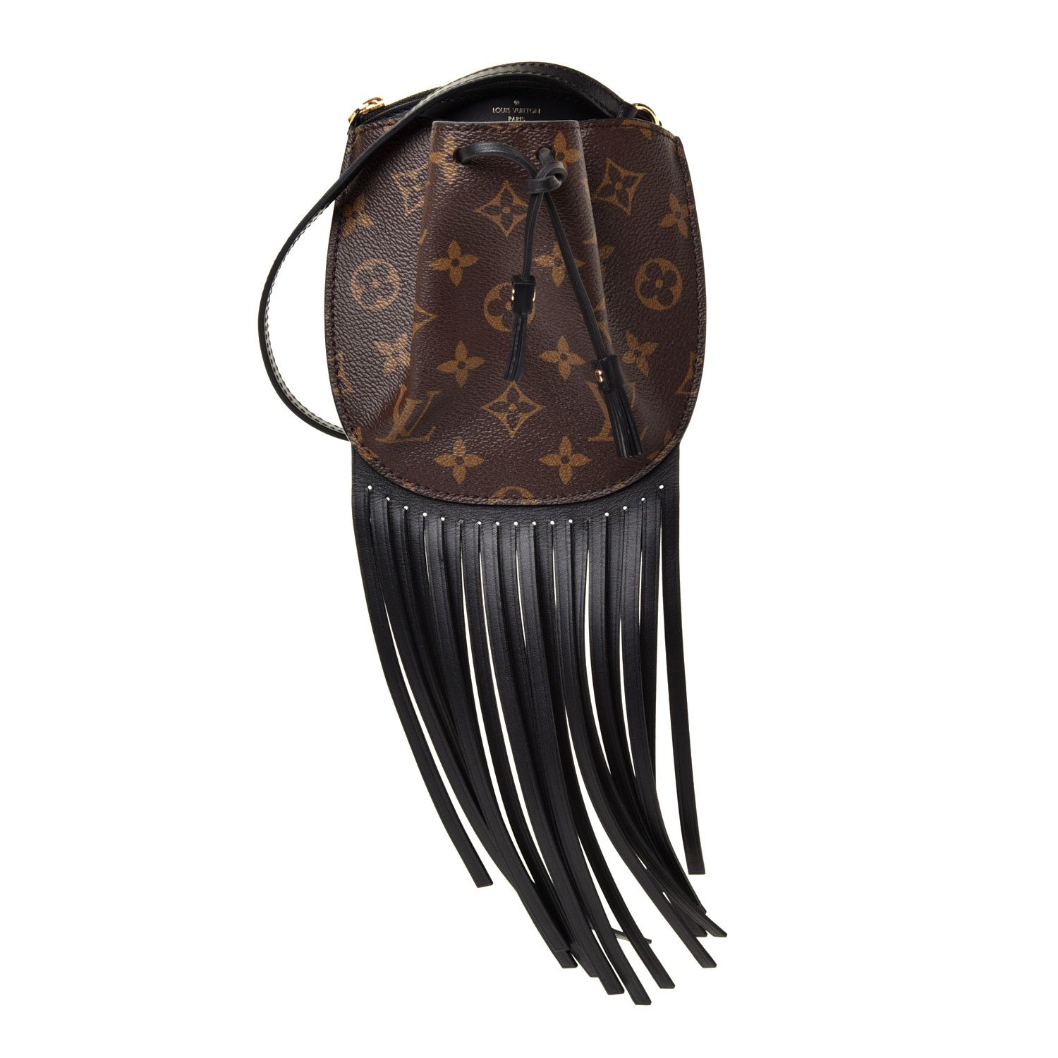 Monogram Fringed Mini Noe | Fashionphile