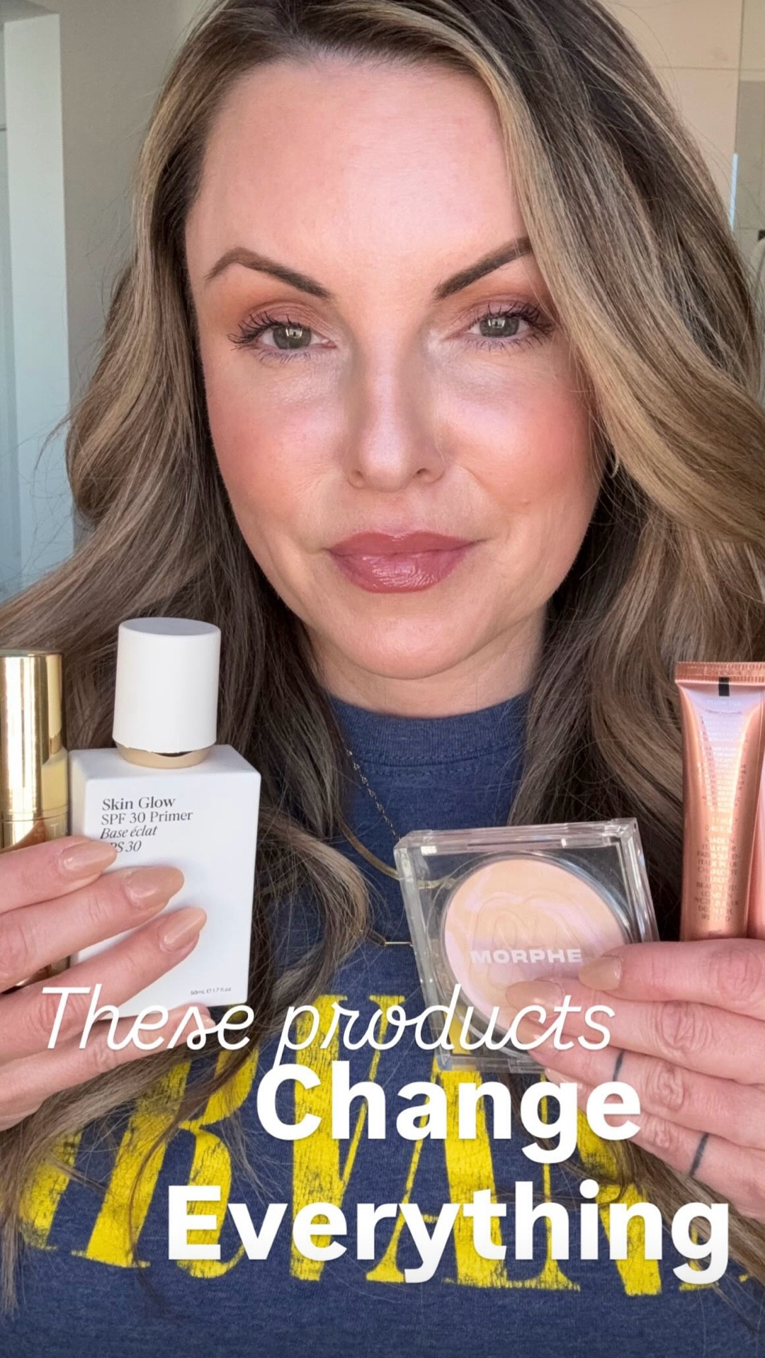 These are the products that instantly elevate any makeup look. Not more makeup, just the right categories that make everything look more polished, connected, and refined. For me, it comes down to a good lip liner, a blurring powder, a bronzer tone that lifts, a brightening corrector or concealer, a blush that adds life, and a mist that helps everything melt together. The products that fit those categories are linked here.

#LTKgrwm #LTKOver40 #LTKBeauty