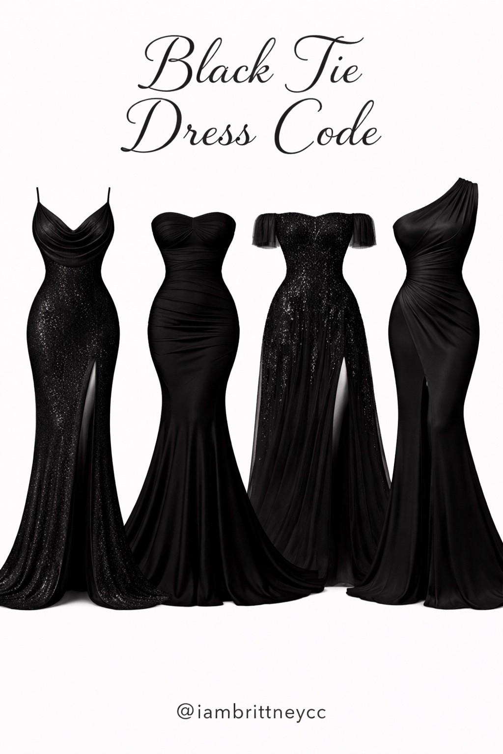 Formal Black Tie Event Dress Code
