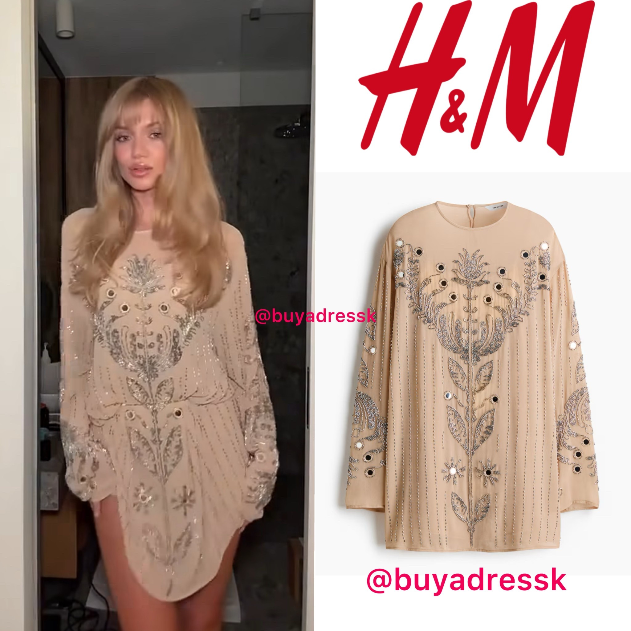 Dress #HM

#LTKeurope #LTKfestive #LTKdresses